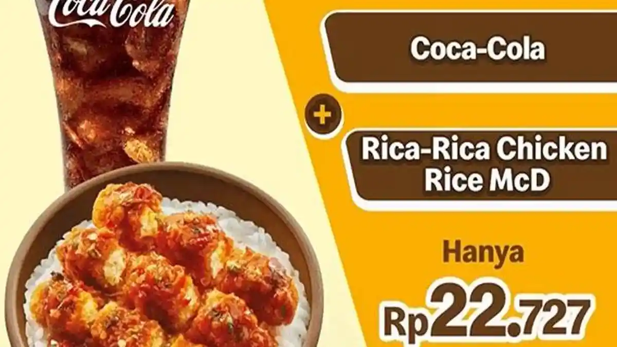4 Promo McD Hari Ini 21 Maret 2023, Menu Receh 1+1 hanya Rp22 Ribuan