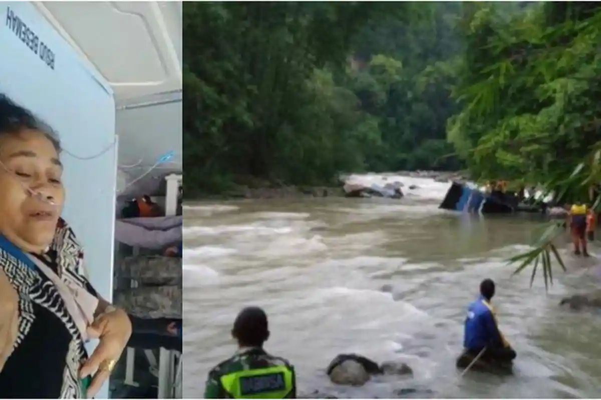 Pengakuan Penumpang Selamat Kecelakaan Bus Sriwijaya Masuk Jurang: Kami Berpegangan dengan Batang