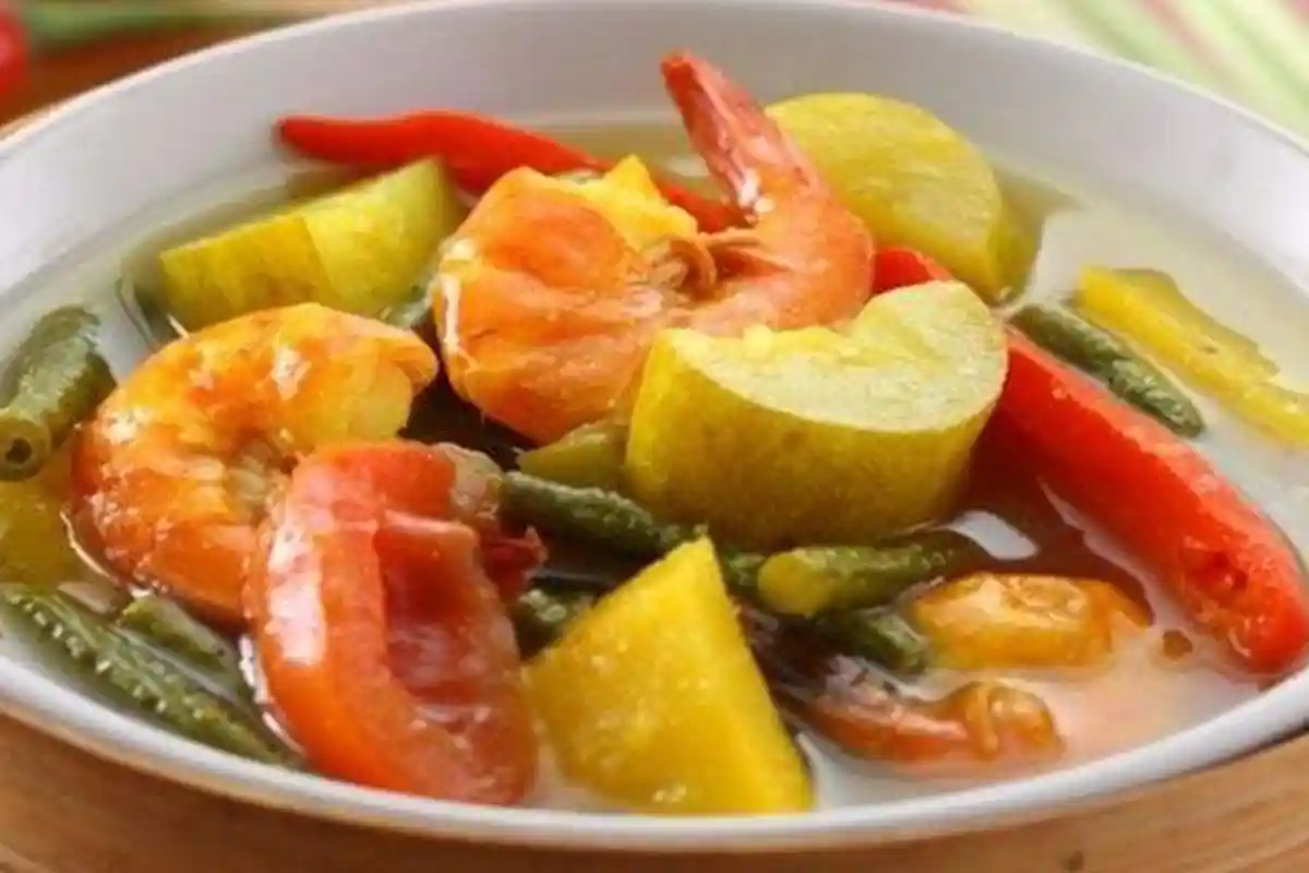 Resep Makanan, Sayur Asam Palembang yang Sedap Jadi Menu Santap Siang Bersama