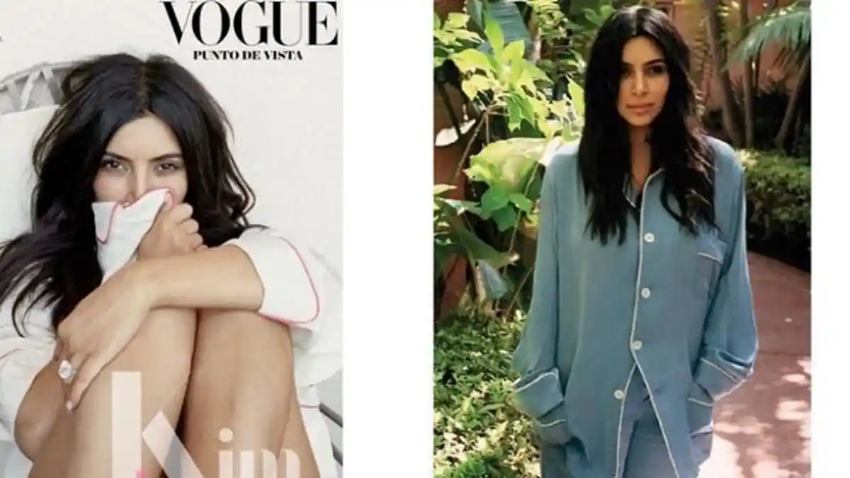 Percayakah Anda Kalau Wajah Kim Kardashian Ini Tanpa Riasan?