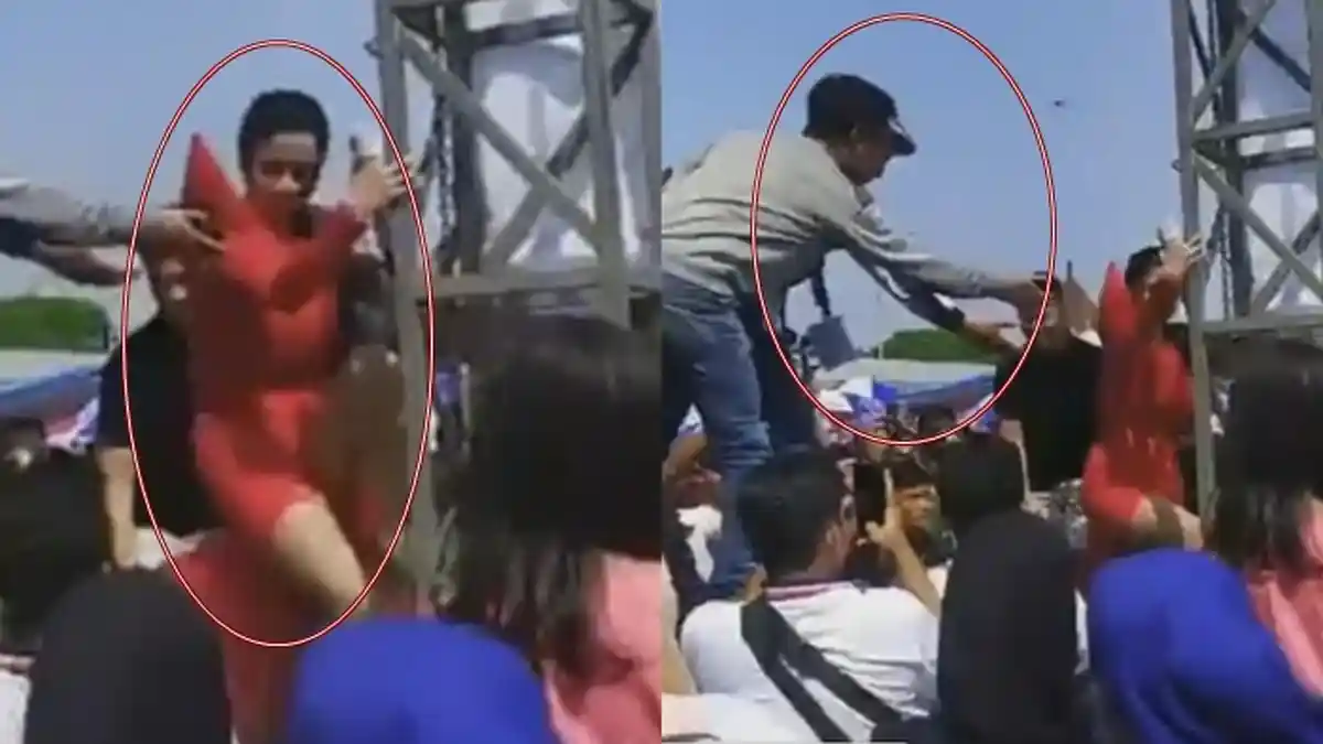 Dewi Perssik Nekat Lakukan Aksi Ini di Panggung, Mendadak Tingkah Penonton Pria Ini Jadi Sorotan!