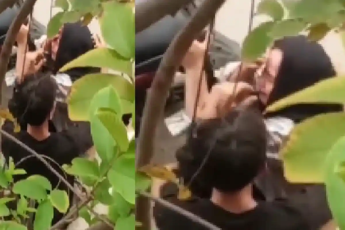 Video Viral Twitter Wanita Bentak Pacarnya Sambil Nangis, Si Lelaki Berusaha Menenangkan Elus Kepala