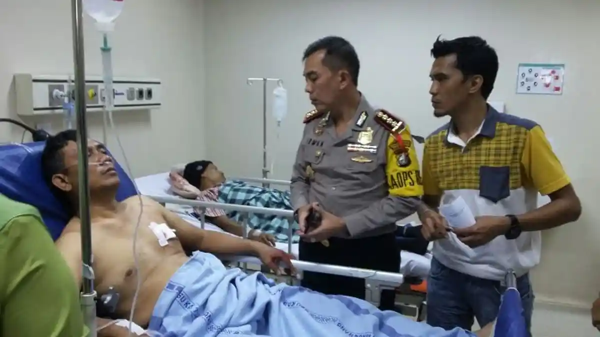 Tanpa Sebab, SA Serang Anggota Polisi Tangerang Kota