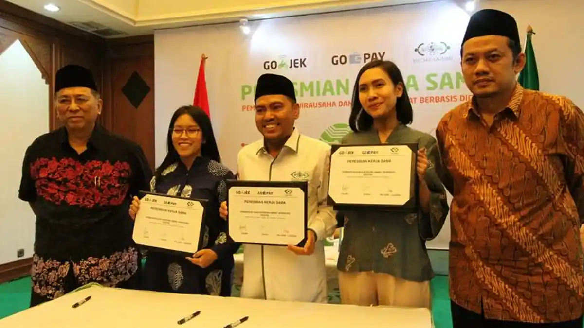 NU Gandeng Gojek dan Go-Pay untuk Layanan Sedekah Digital