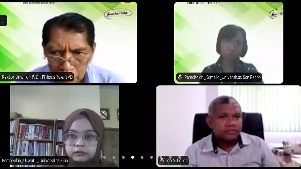 Rektor Unwira Buka Seminar Nasional Matematika 
