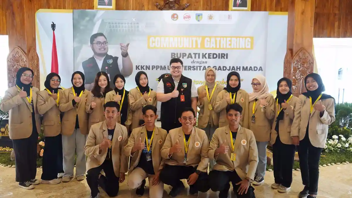 Mas Dhito Minta Mahasiswa KKN di Kabupaten Kediri Memberi Hasil Bagi Masyarakat