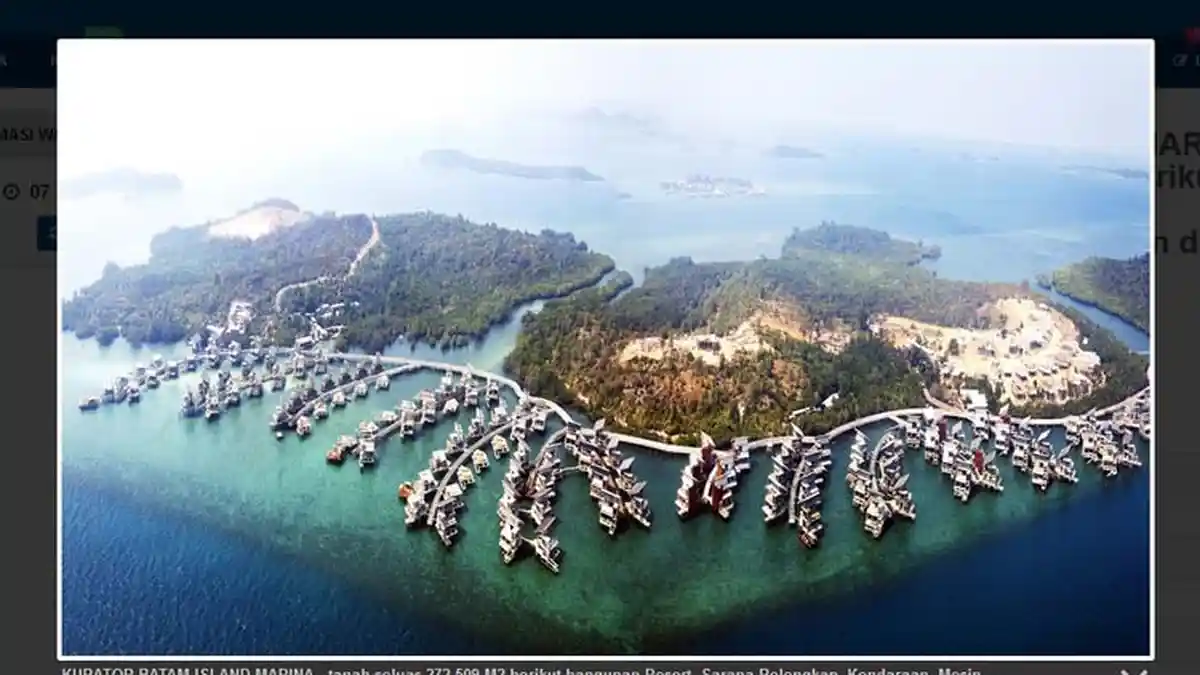 Resort Mewah di Belakang Padang Bakal Dilelang, Camat : Semoga Segera Bisa Beroperasi 