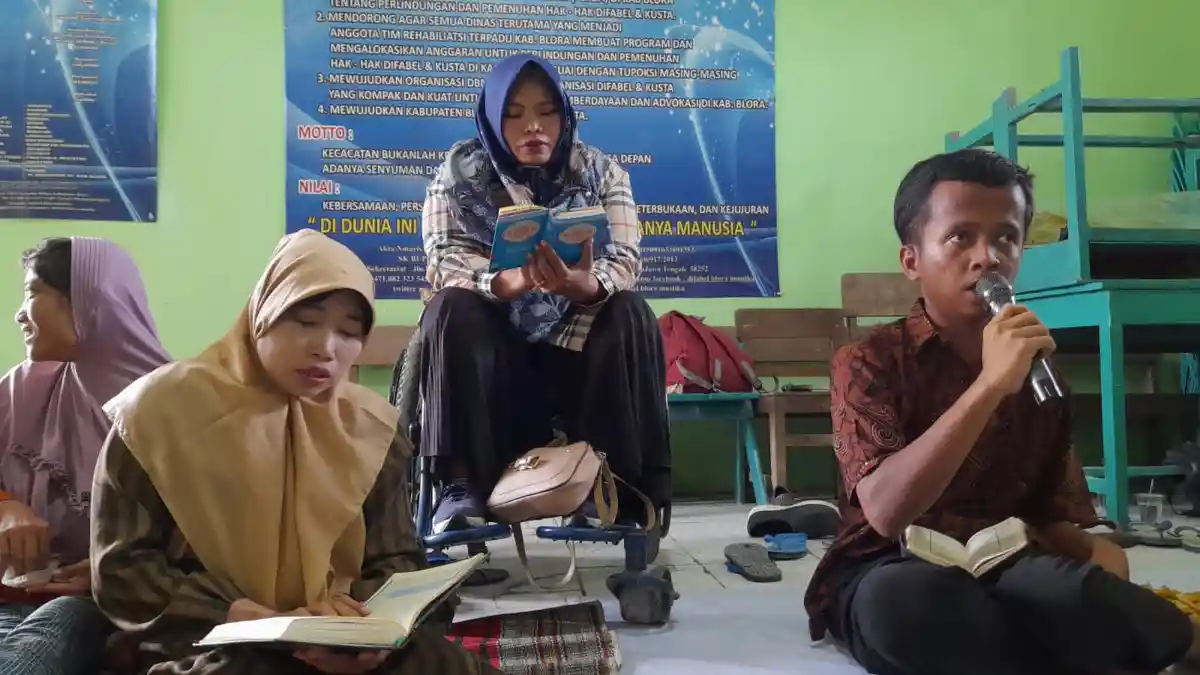 Khataman Alquran dan Doa Bersama Warnai Peringatan Hari Disabilitas Internasional di Blora