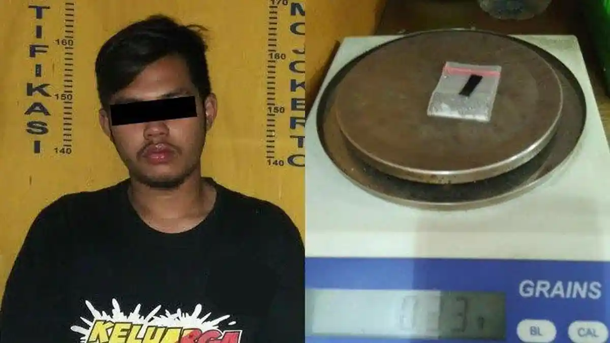 Remaja Ini Edarkan Sabu di Depan SMAN di Mojokerto