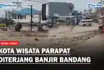 MENCEKAM! Kota Wisata Parapat Diterjang Banjir Bandang:Objek Vital Terendam, UGD Lumpuh, Warga Panik