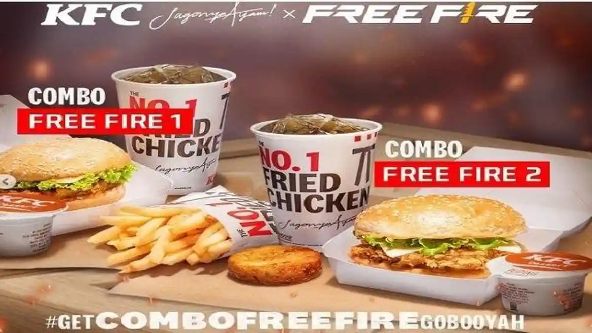 Promo KFC Hari Ini Rabu, Mabar Sambil Makan Combo Free Fire Yuk Hanya Rp 45.455, Ada Burger