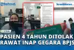 VIDEO - Viral! Pasien Anak 4 Tahun Diduga Ditolak Rawat Inap Gegara BPJS, Publik Murka