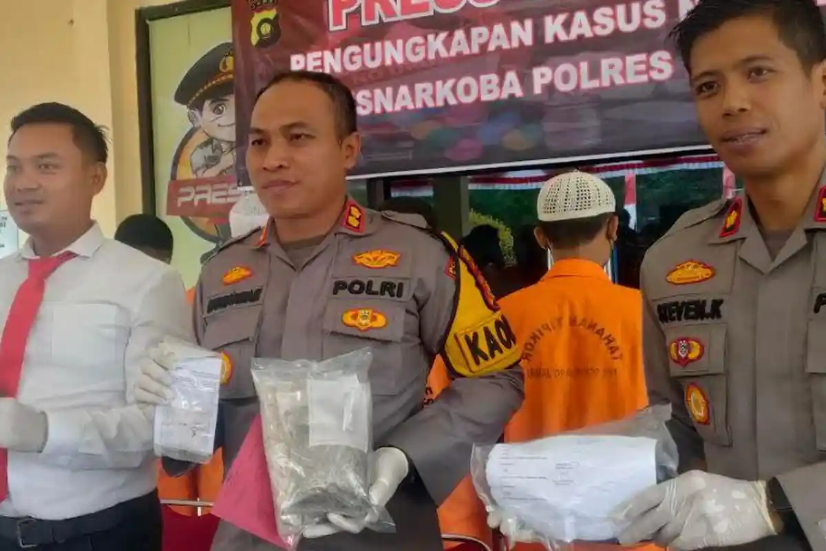 Sepanjang 2023, Polres Muaro Jambi Amankan 38 Pelaku Penyalahgunaan Narkoba