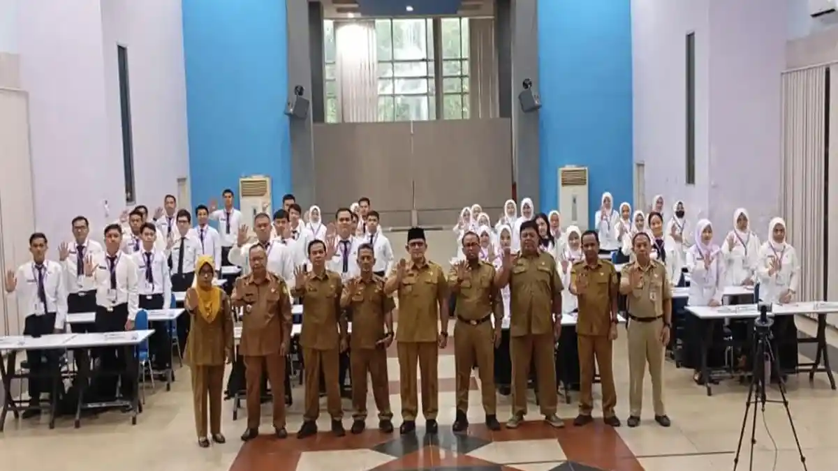 Wabup Heroaldi Minta 40 CPNS Jadi Pelayan Publik Disiplin