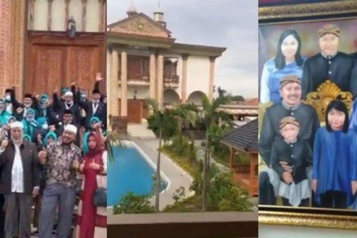 Sultan Bojong Koneng Berangkatkan Umroh Warga 2 RT, Ini Sosok dan Pekerjaannya, Rumah Bak Istana