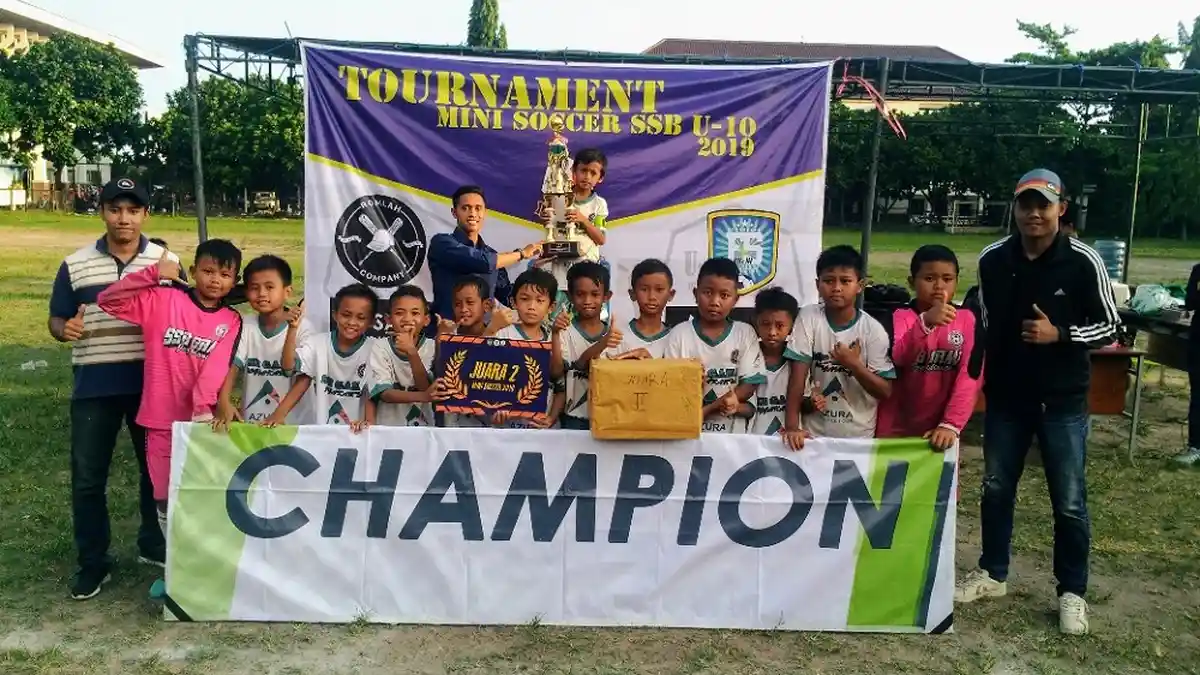 SSB Gama Yogyakarta Raih 3 Gelar di Mini Soccer U-10