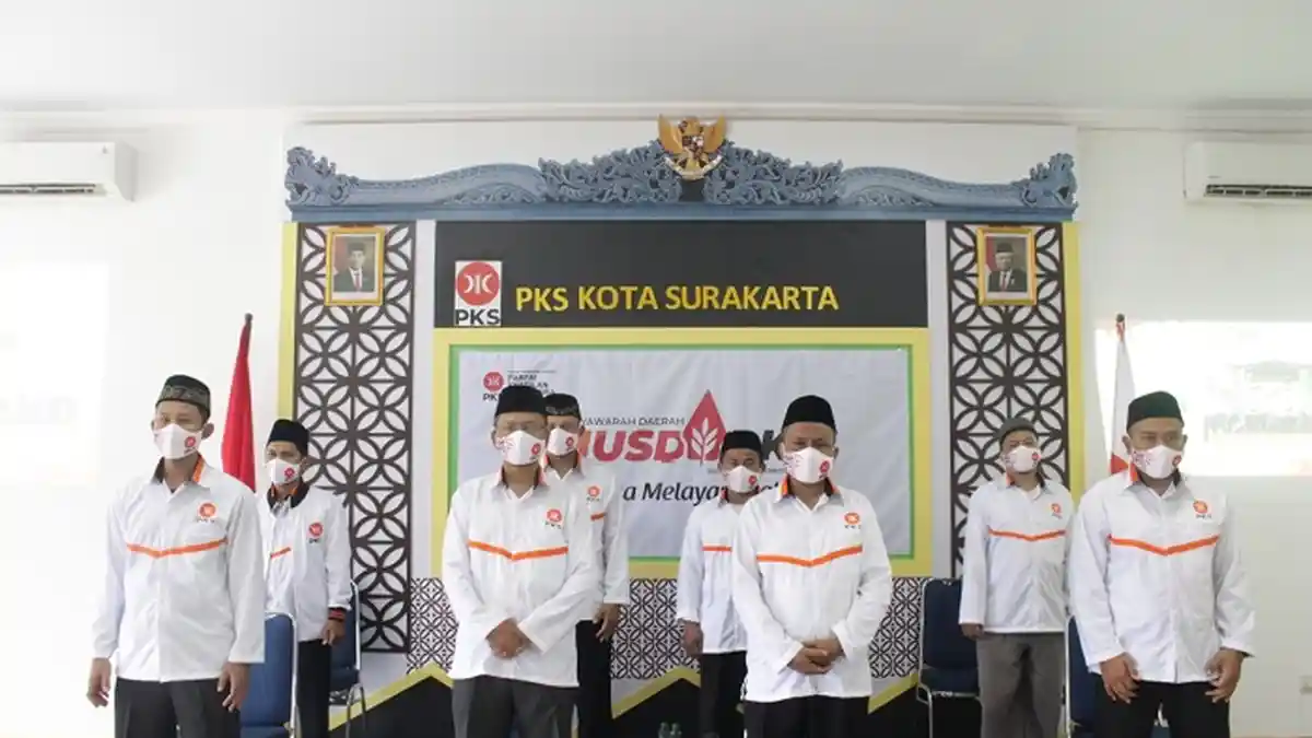 Kepengurusan PKS Solo Beralih, Daryono Terpilih Jadi Ketua DPD, Ini Susunan Pengurus yang Baru