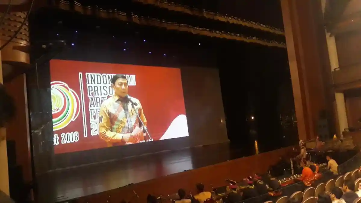 Wiranto: Ini Pertama di Dunia, Ada Pertunjukan Seni dari Para Narapidana