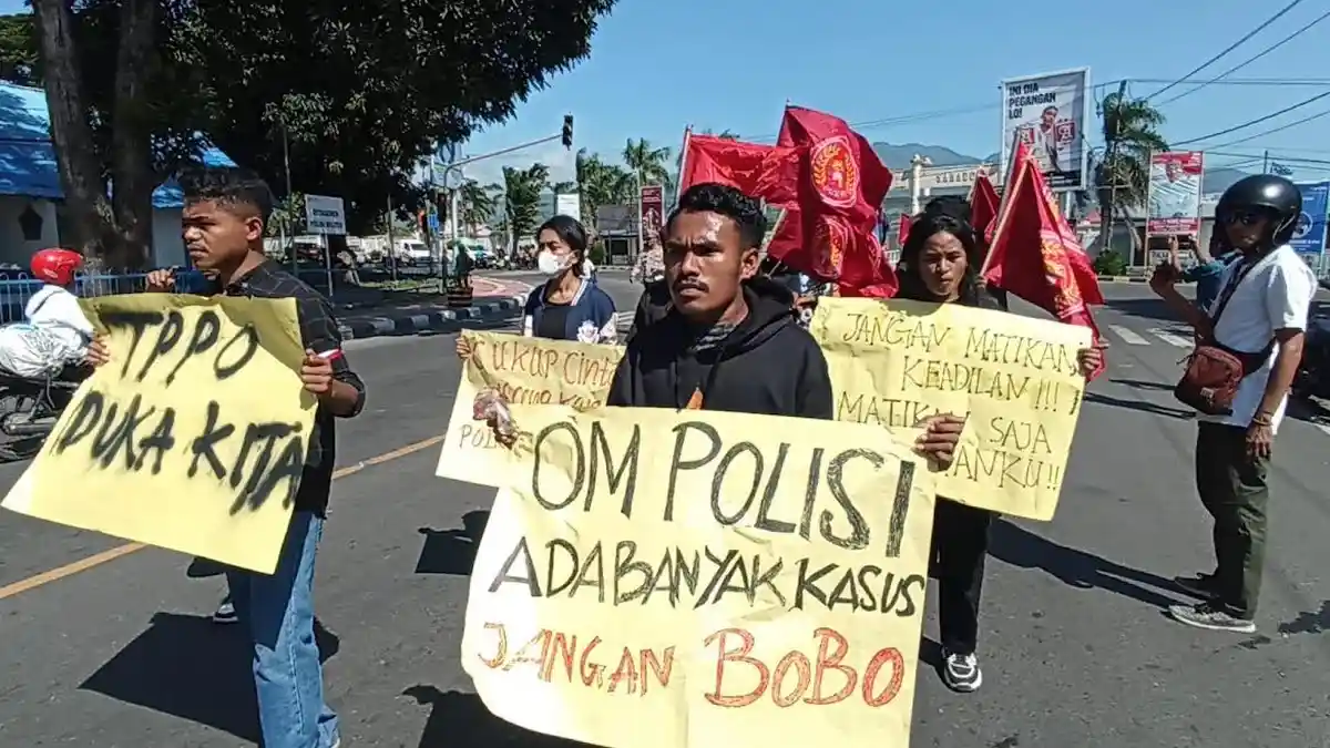 PMKRI Maumere Gelar Aksi TPPO di Sikka 