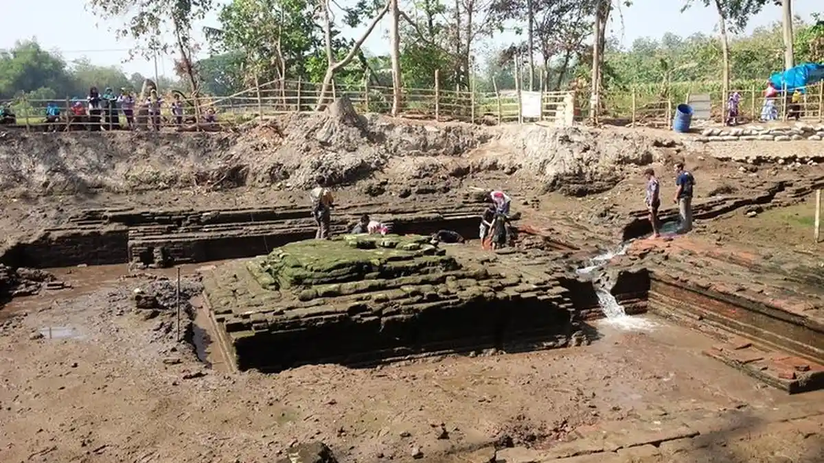 Penemuan Kolam Kuno Peninggalan Majapahit, Bukti Tingginya Peradaban Indonesia