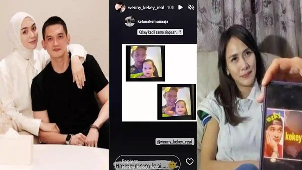 Usai Rezky Aditya Klarifikasi, Wenny Ariani Pamer Potret Lawas Suami Citra Kirana Bersama Kekey