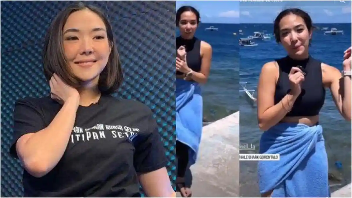 Gisel Anastasia Bikin Heboh saat Celana Melorot di Pinggir Pantai ...