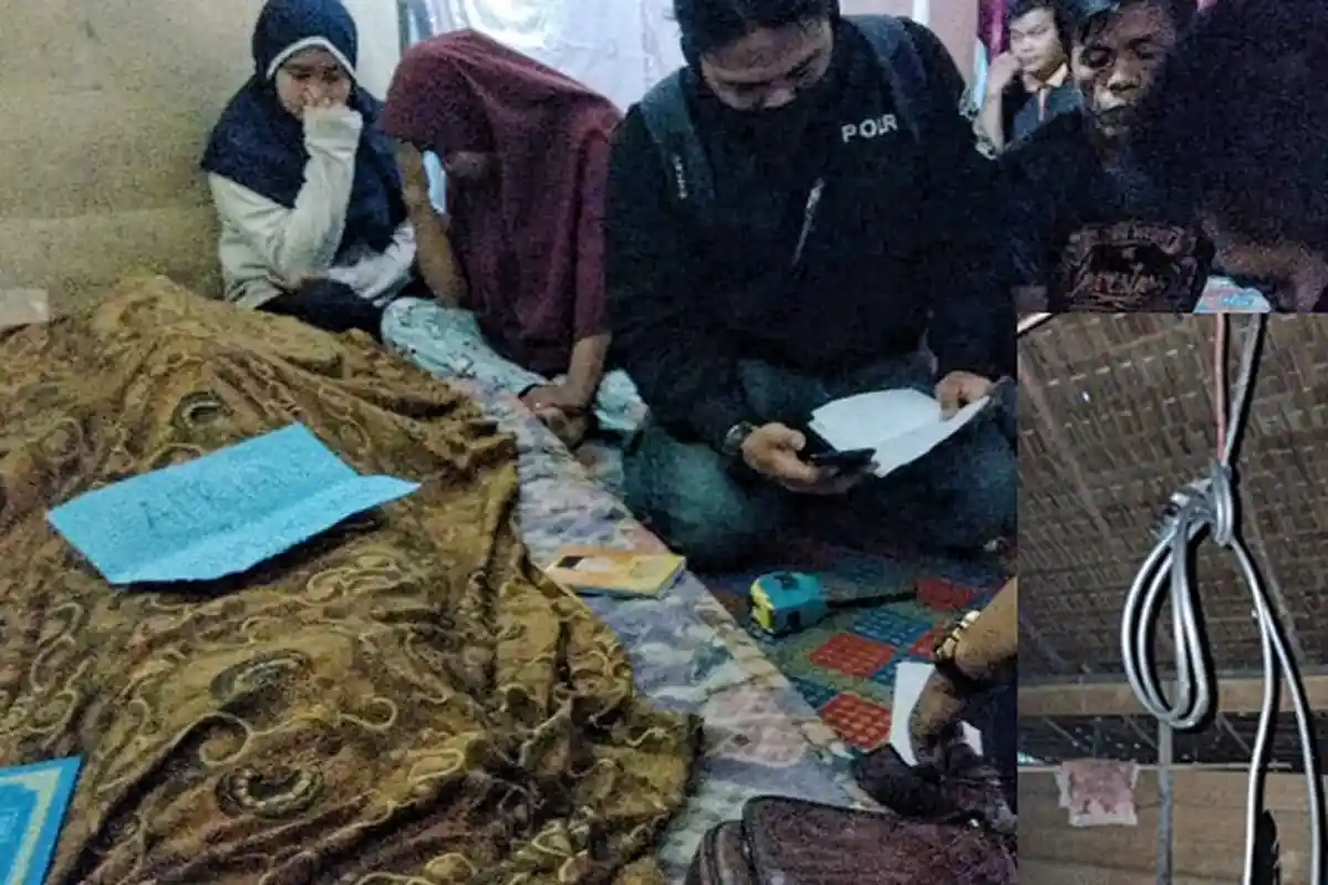 Pak RT Lari Minta Tolong Lihat Ada Pria Tergantung dengan Wajah Membiru Dalam Pondok di Kebunnya