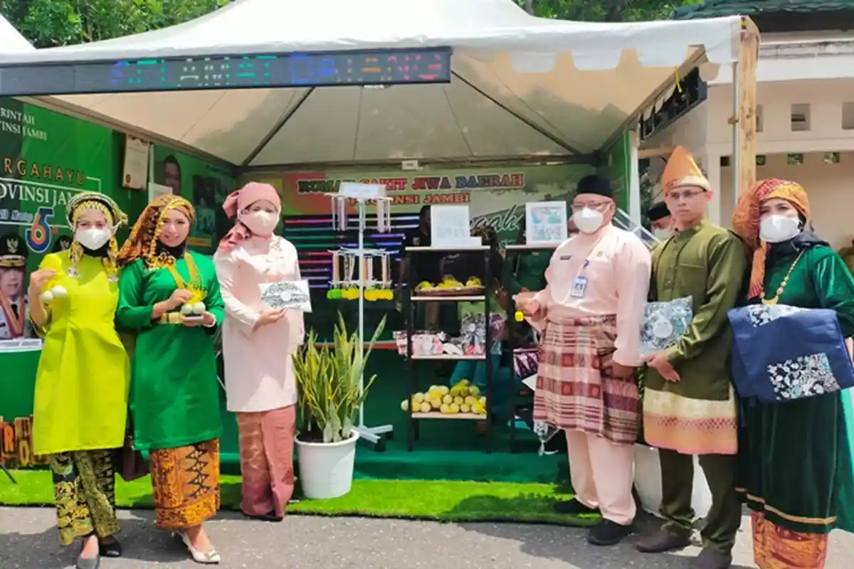 Pamerkan Hasil Kerajinan, RSJ Jambi: ODGJ Bisa Pelatihan Rehabilitasi Ketika Sudah Proses Tenang