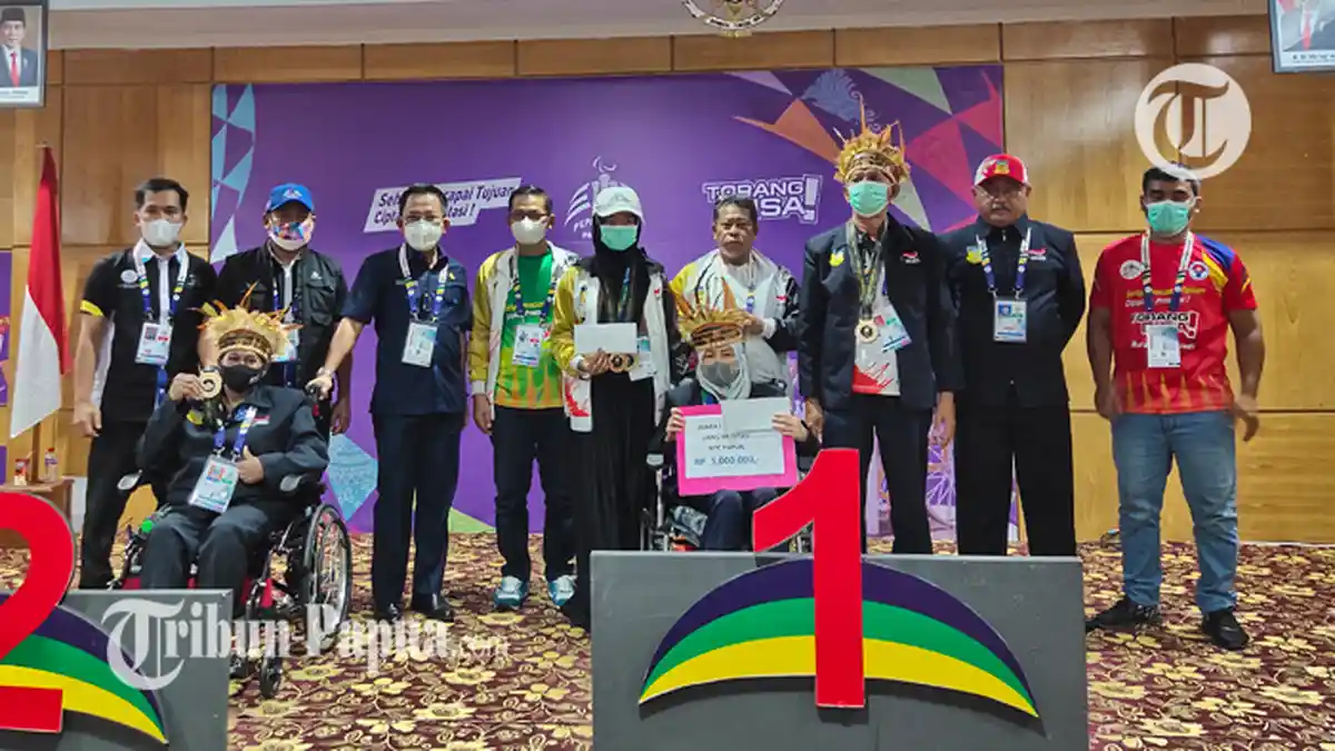Lampaui Target, Tim Catur NPCI Papua Telah Raih 15 Medali Emas Peparnas XVI