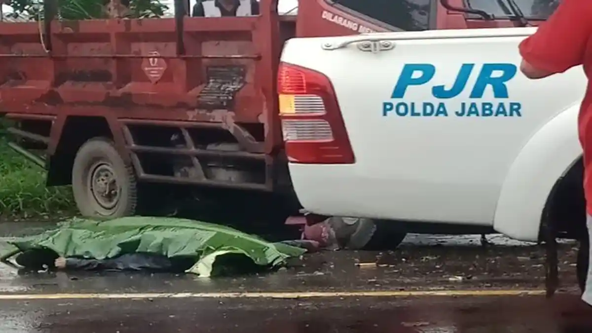Kecelakaan Maut di Cianjur, Dua Warga KBB Meninggal Ditabrak Truk di Haurwangi