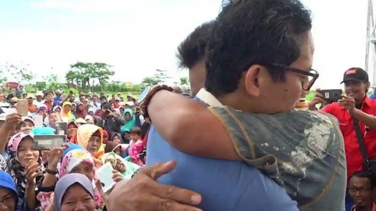 Identitas Subhan Terbongkar, Petani yang Nangis Pada Sandiaga Uno, Ternyata Mantan Komisioner KPU