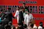 Walkot Jaksel Dilantik Jokowi di Setu Babakan