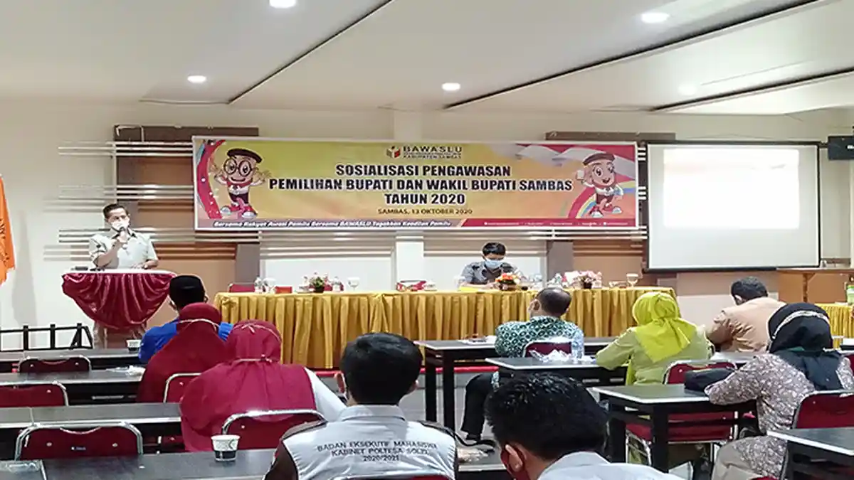 Bawaslu Sambas Ajak Masyarakat Ikut Awasi Pilkada Serentak