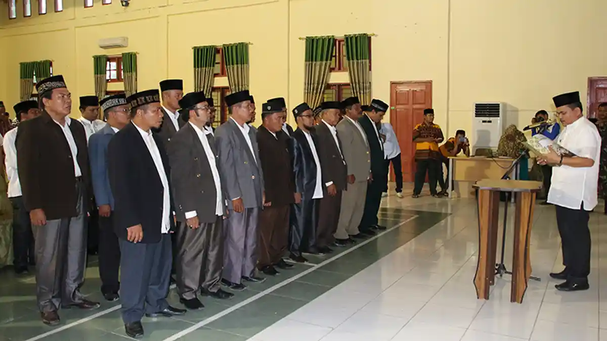 18 Pengurus MPU Subulussalam Dikukuhkan, di Ujung Acara Wali Kota Minta Sesuatu pada Ulama