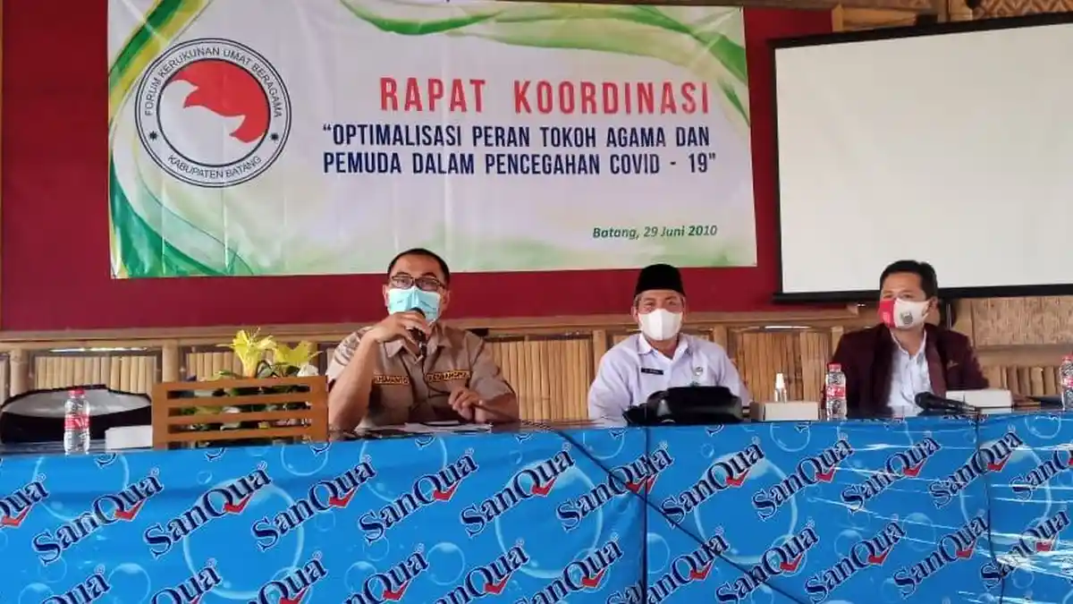 FKUB Batang Minta Para Tokoh Agama dan Tokoh Pemuda Ajak Warga Percaya Virus Corona