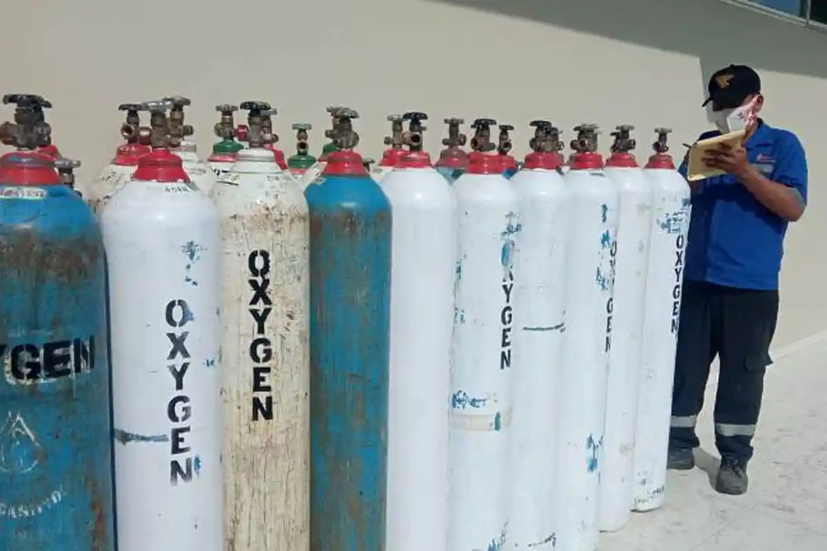 Polisi Ancam Siapa Pun yang Timbun dan Naikkan Harga Tabung Oksigen