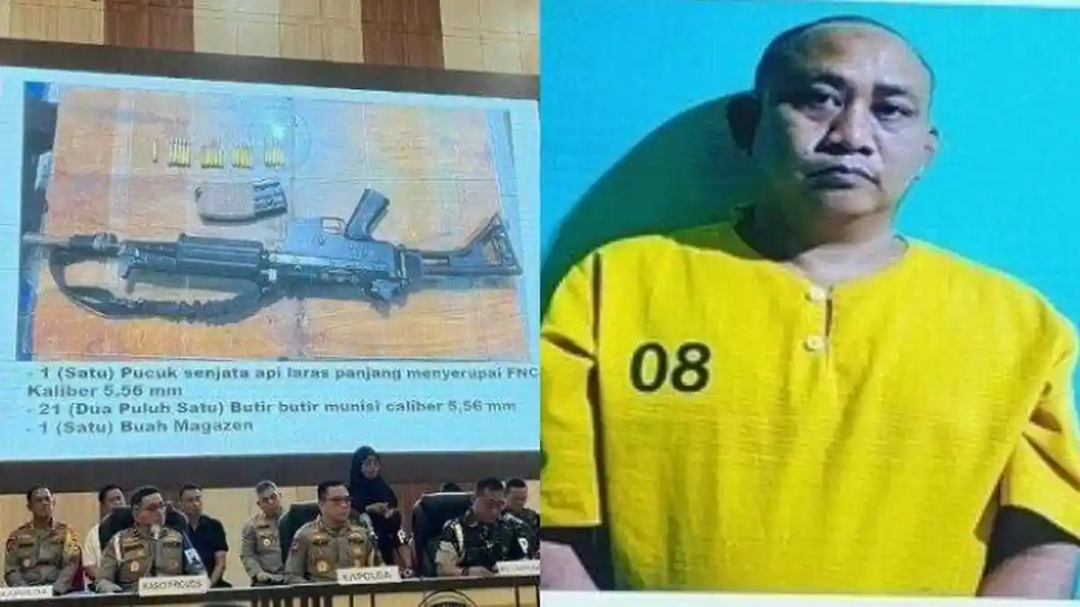 PENAMPAKAN Senjata Api yang Dipakai Kopda Basar Tembak Mati 3 Polisi, Dari Mana Asalnya?
