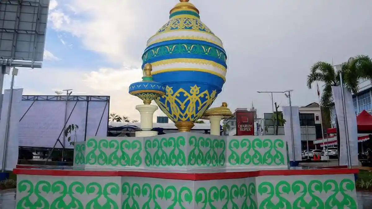 Taman Tugu Gasing Batam Bercorak Melayu, CSR Lions Club