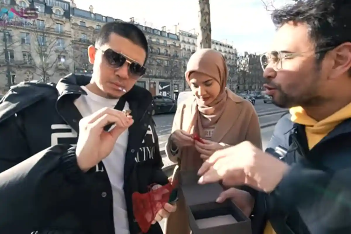 Raffi Ahmad Beri Kejutan Romantis ke Nagita, Irwansyah Kaget Lihat Berlian untuk Gigi: Matanya Gede