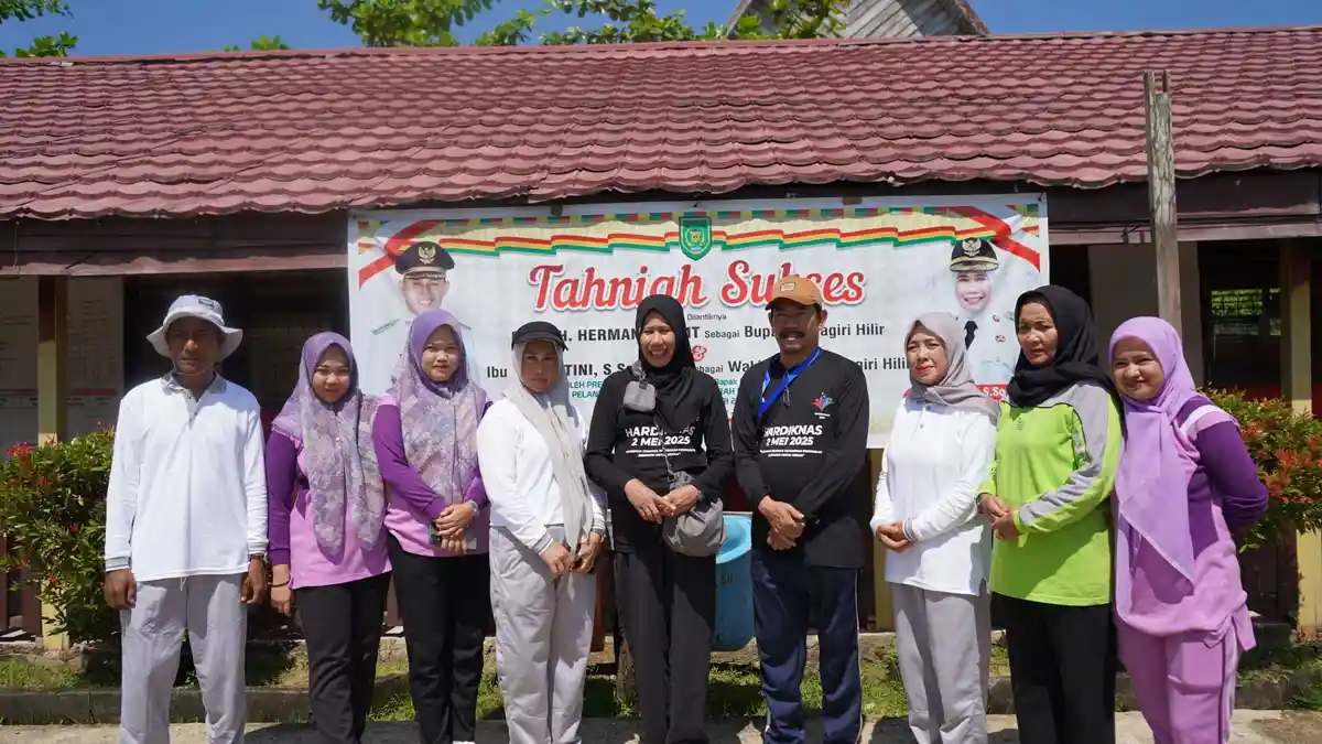 Momen Hardiknas, Masih Banyak Sarana Prasarana Sekolah di Inhil yang ...
