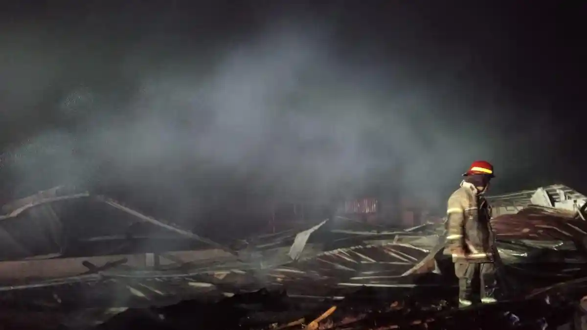 Dua Kandang Ayam Bagus Farm di Ciamis Hangus Terbakar, Ada Suara Ledakan