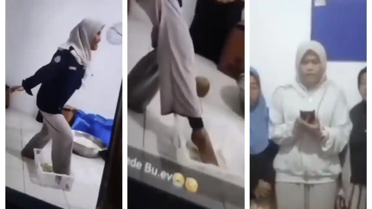 Klarifikasi Petugas SPPG Viral Injak Buah Melon, Ngaku Sedang ...