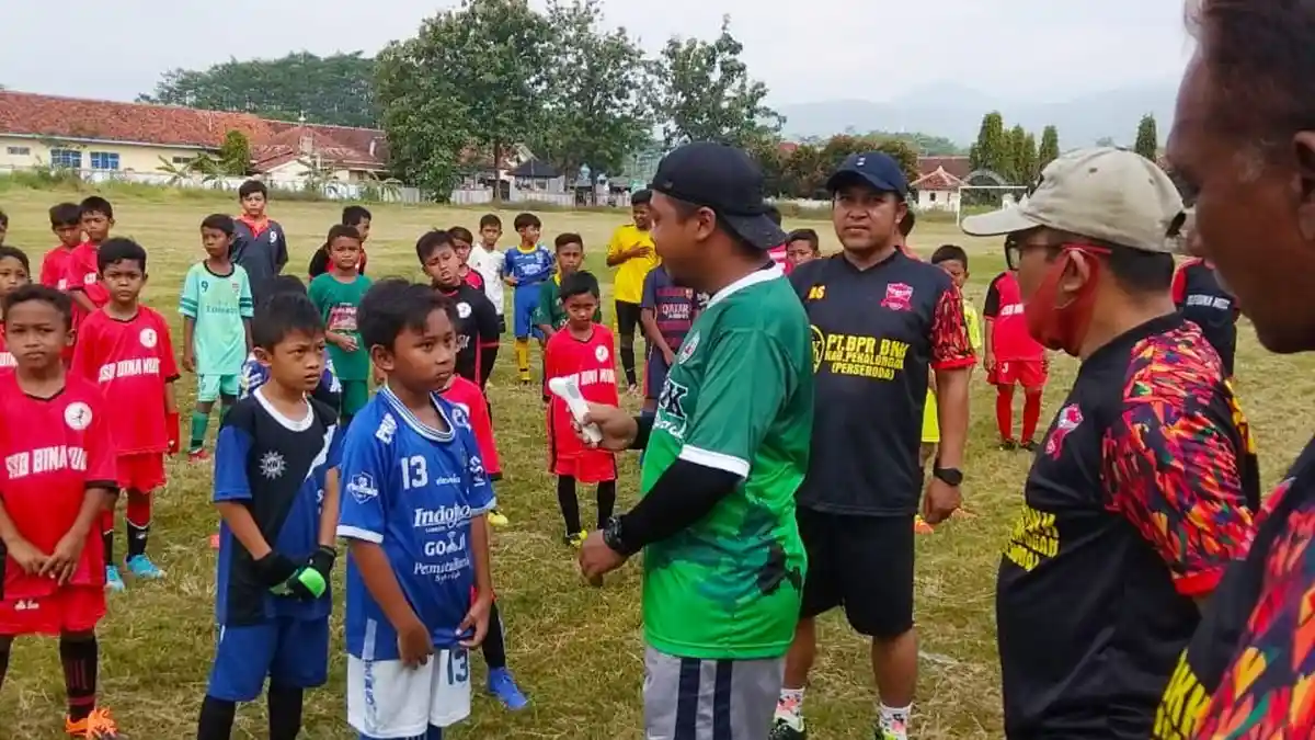 New Normal, SSB Bina Muda Karanganyar Pekalongan Latihan Rutin Ikuti Acuan KONI