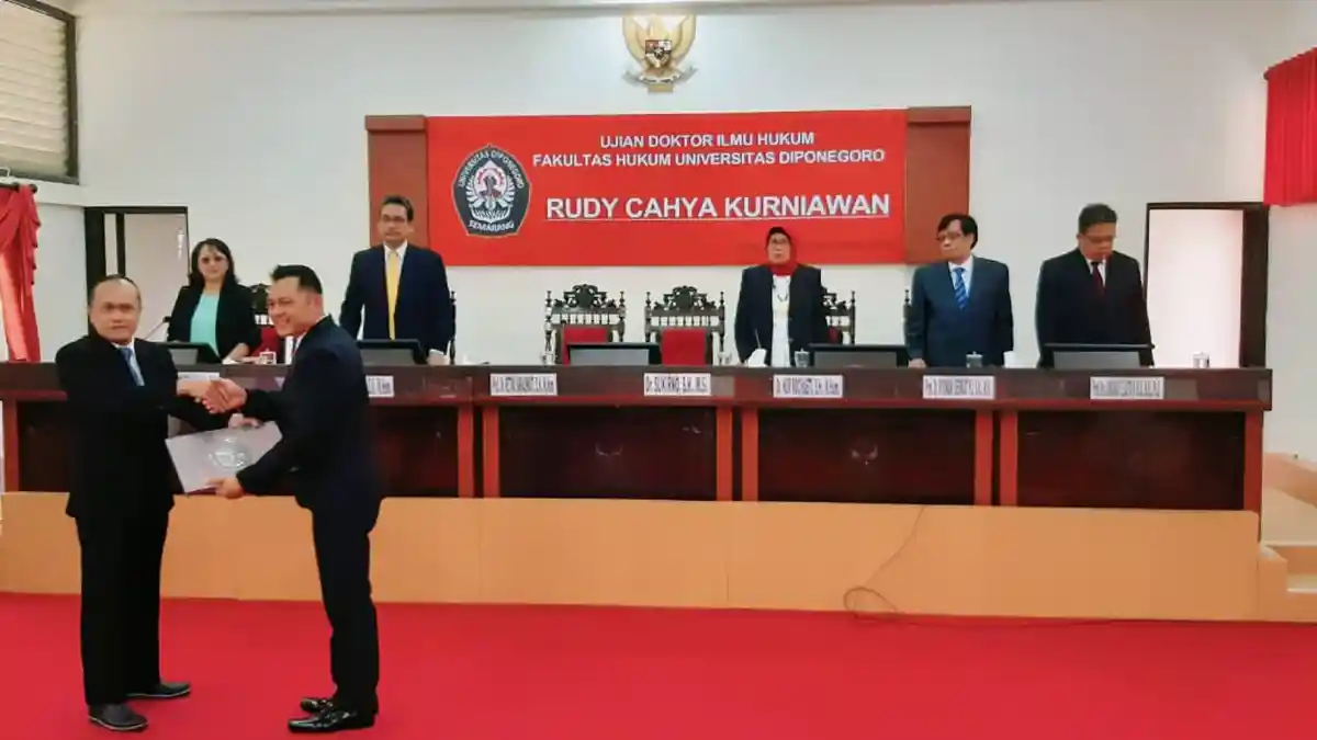 Lika-liku Perjalanan AKBP Rudy Kapolres Kebumen hingga Berhasil Raih Gelar Doktor