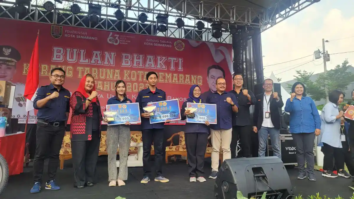 Karang Taruna Kota Semarang Pacu Peran Pemuda Lewat Lomba KT Prestasi 2023