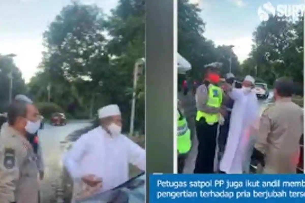 Habib Umar Assegaf dan Satpol PP Damai Berpelukan, Asmadi Dapat Hadiah Umroh