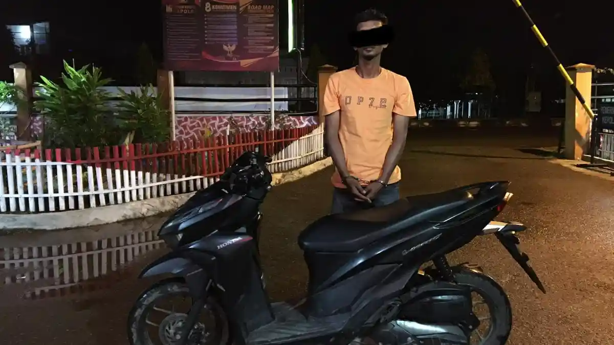 Bawa Kabur Sepmor Teman, Warga Aceh Utara Sembunyikan Barang Curian di Meunasah