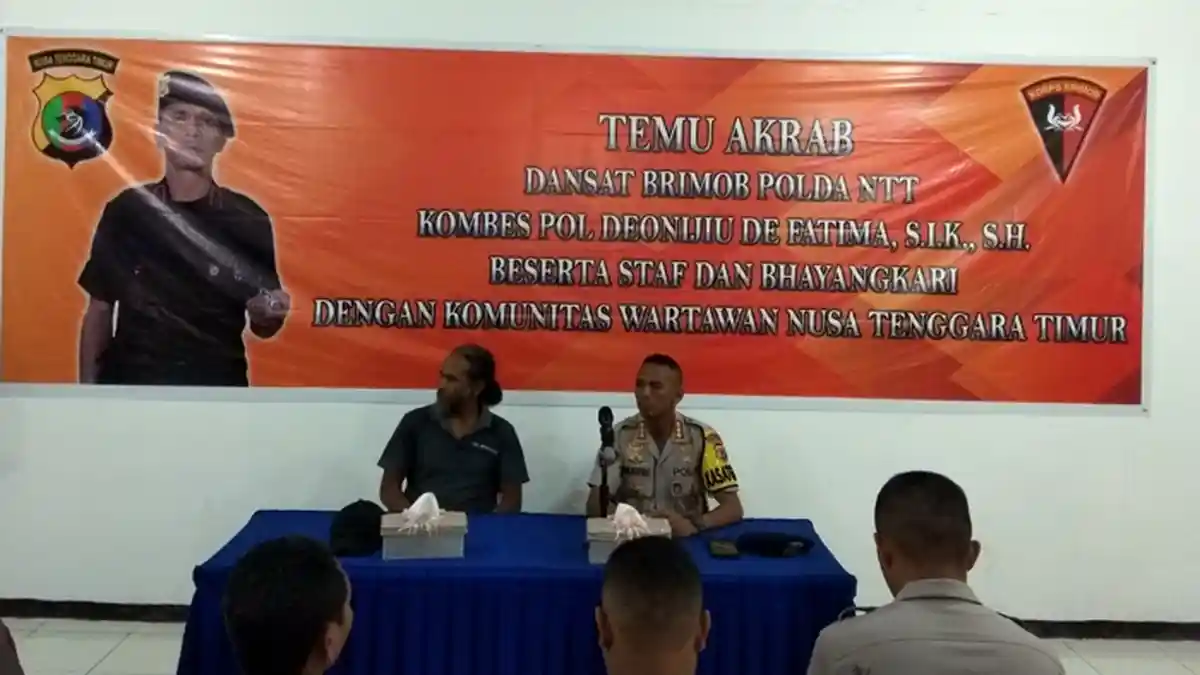 Ini yang Dilakukan Brimob Polda NTT Menghadapi Pemilu 2019