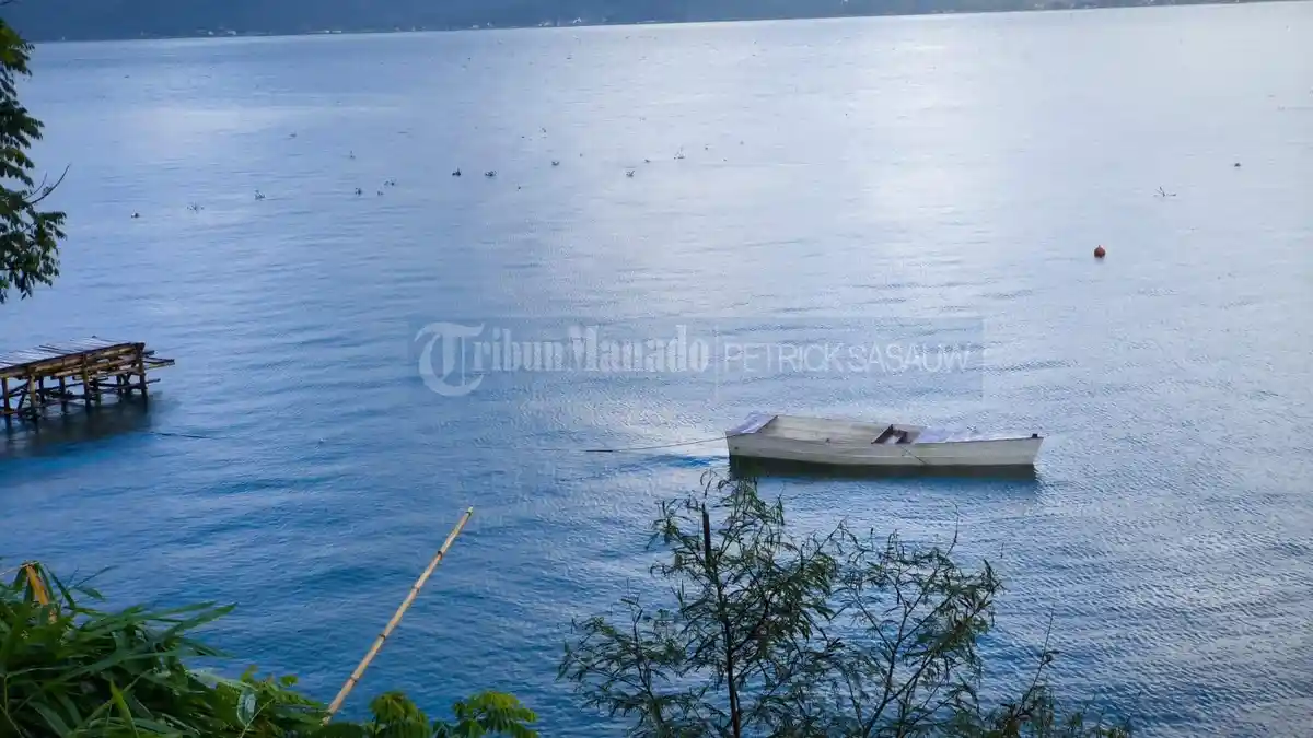 Eceng Gondok Hilang, Wajah Danau Tondano di Minahasa Sulut Tampak Lebih Bersih