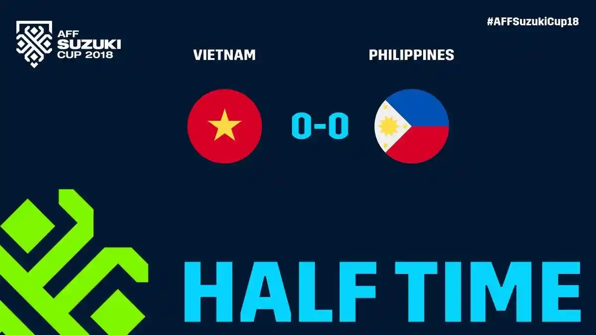 Live Score Hasil Vietnam vs Filipina Babak Kedua Semifinal Leg 2 Piala AFF 2018, Skor Sementara 0-0